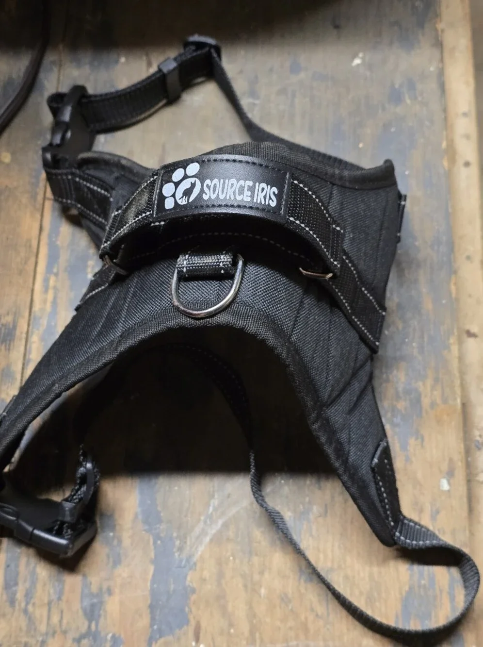 Black Tactical Dog Harness #683